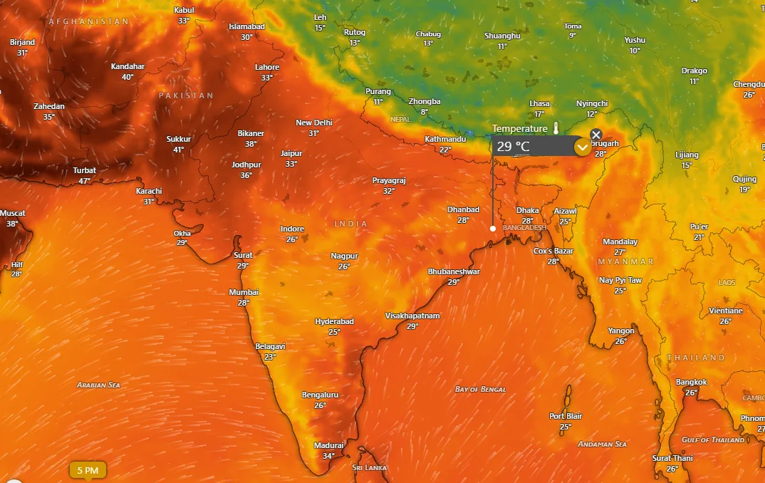 Super El Nino Situation (windy.com)