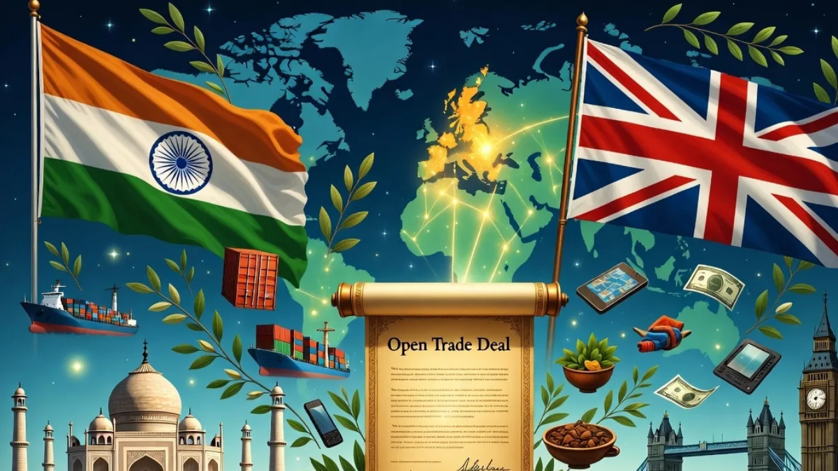 কার্যকর হল ভারত-ইংল্যান্ড মুক্ত বাণিজ্য চুক্তি