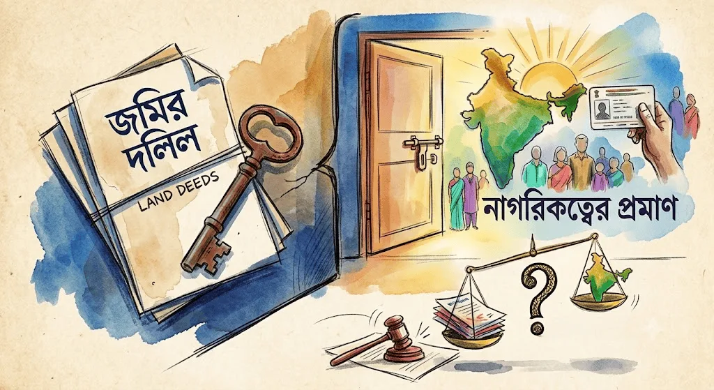 জমির দলিল থাকলেই নাগরিকত্ব প্রমাণ হয় না: ঐতিহাসিক মামলায় স্পষ্ট জানালো কলকাতা হাইকোর্ট
