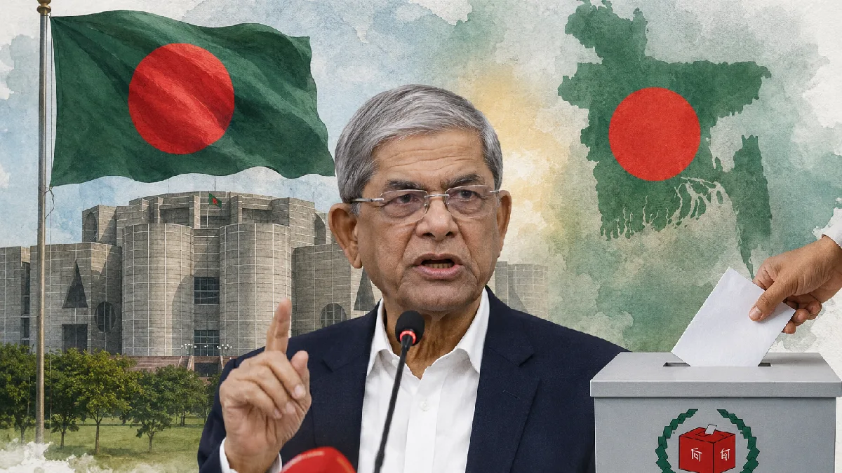 ৩৫ বছর পর প্রতিদ্বন্দ্বিতার রাষ্ট্রপতি নির্বাচন বাংলাদেশে, জয় মির্জা ফখরুলের