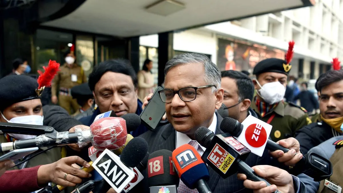 টাটা সন্সের চেয়ারম্যান পদ থেকে সরে দাঁড়ালেন এন চন্দ্রশেখরনের, মেয়াদ শেষ আগামী বছর