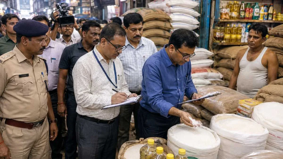 চিনির দাম নিয়ন্ত্রণে তৎপর প্রশাসন, মুখ্যমন্ত্রীর হুঁশিয়ারির পরেই বাজারে অভিযান