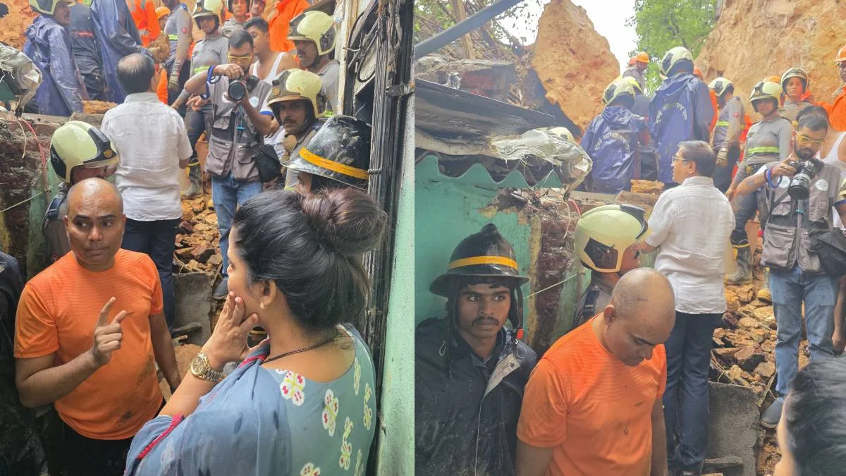 ভারী বৃষ্টিতে মুম্বাইয়ের ঘাটকোপারে ধস, ধ্বংসস্তূপে চাপা পড়ে মৃত ২