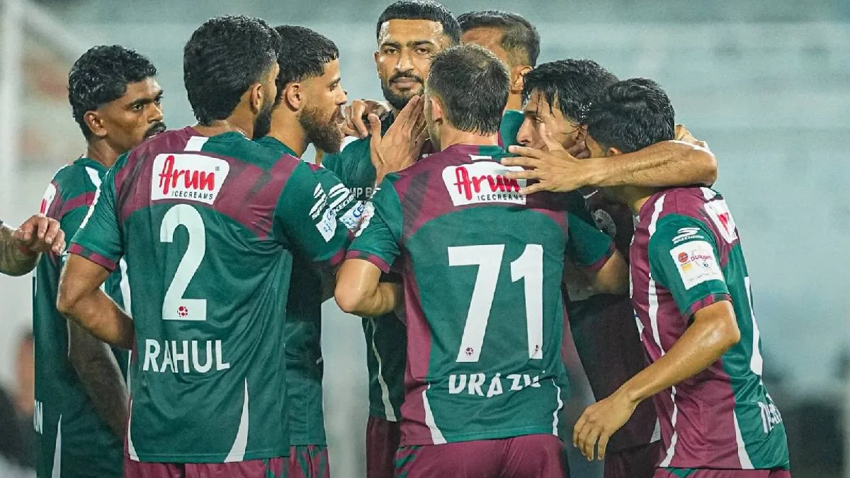 ডুরান্ড কাপে আট গোলে জয় মোহনবাগান সুপার জায়ান্টেরও, হ্যাটট্রিক মনবীর সিংয়ের, সুহেলের জোড়া গোল