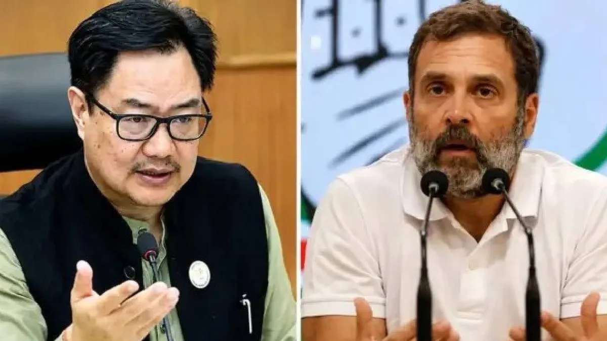 নারী সংরক্ষণে রাহুল-রিজিজু তরজা, ২০২৩-এর আইন কেন এখনও কার্যকর নয় প্রশ্ন কংগ্রেসের