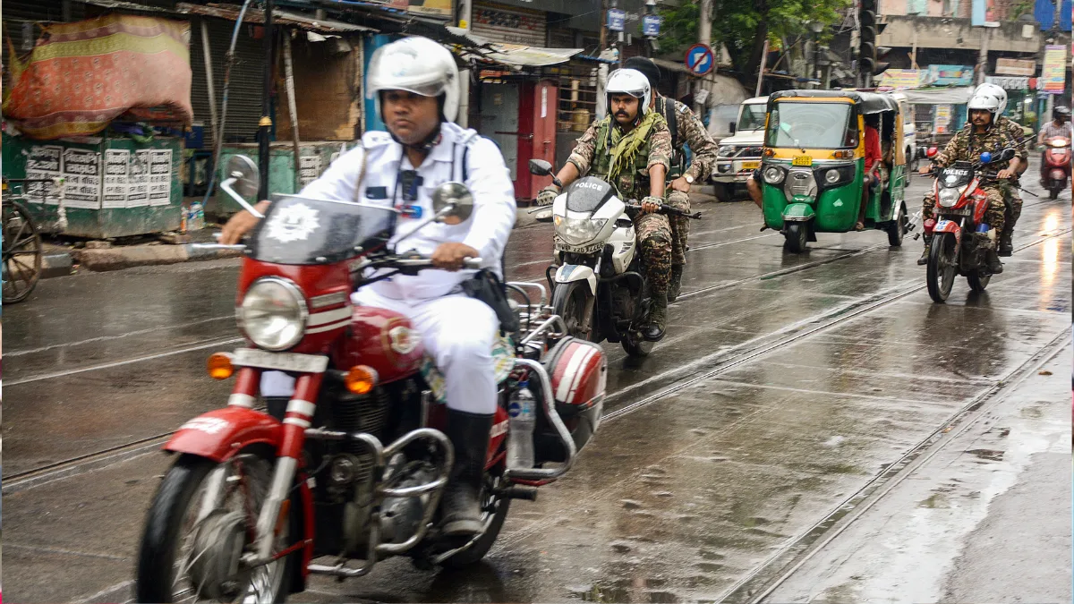 চিনা মাঞ্জার শিকার এক পুলিশ কর্মী
