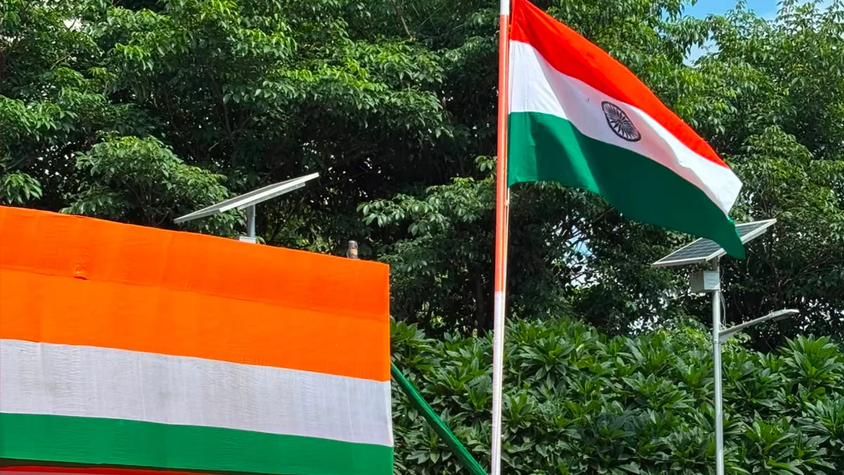  স্বাধীনতা দিবস উদযাপন নেতাজি সুভাষচন্দ্র আন্তর্জাতিক বিমানবন্দরে