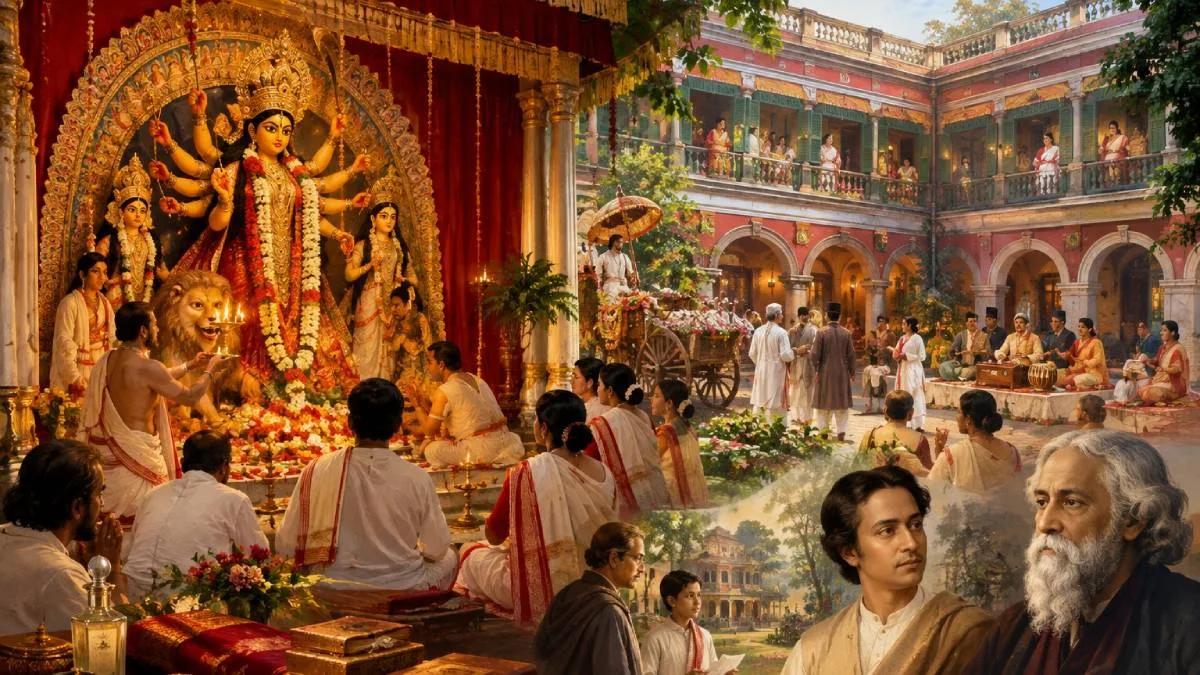 শরৎ এল রে: দ্বারকানাথ ঠাকুরের পুজোর জাঁকজমকই ছিল আলাদা, স্ত্রীর মুখের আদলে তৈরি করতেন মূর্তি