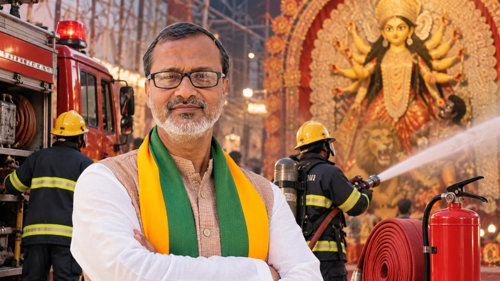 ৬০ হাজারের বেশি মণ্ডপ, গলিপথে নজরদারি করবে বিশেষ বাইক: পুজোয় দমকলের মেগা প্ল্যান