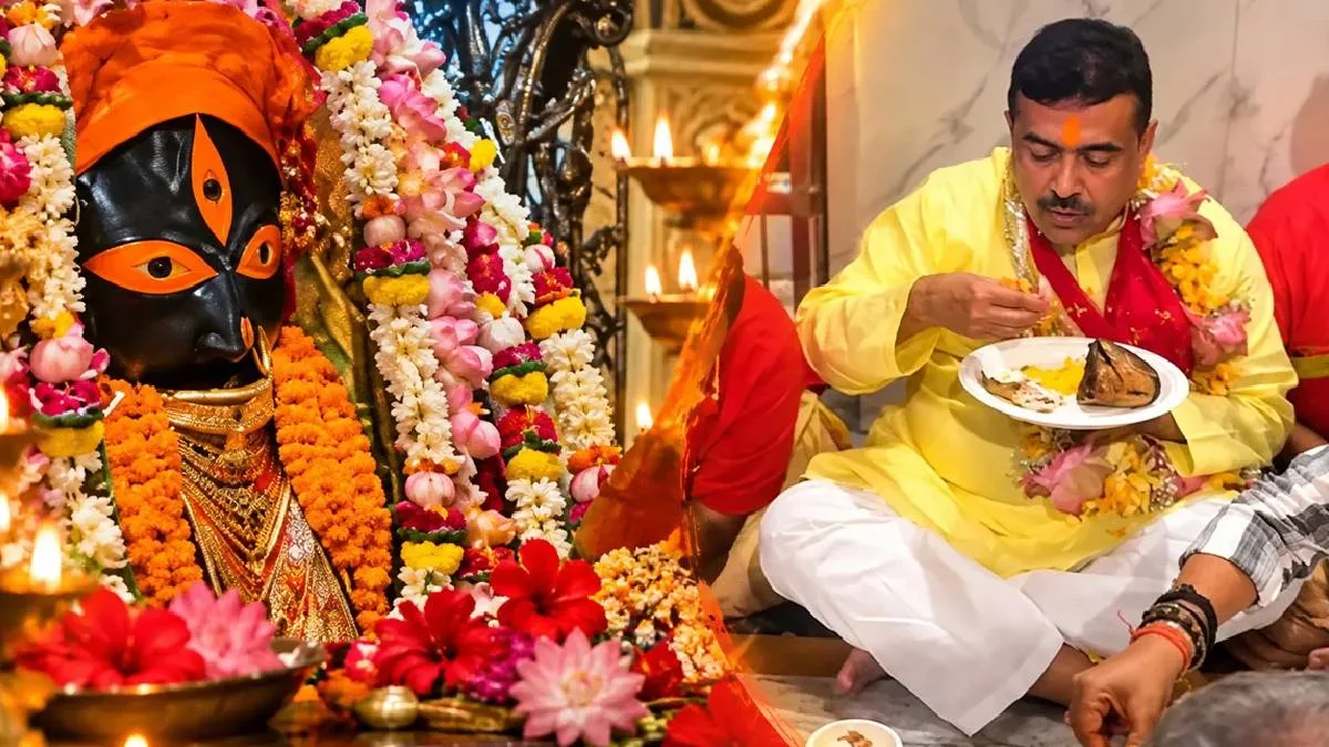 কৌশিকী অমাবস্যায় মাছ দিয়ে ভোগ খেলেন মুখ্যমন্ত্রী, আমিষ বিতর্ক চ্যাপ্টার ক্লোজড