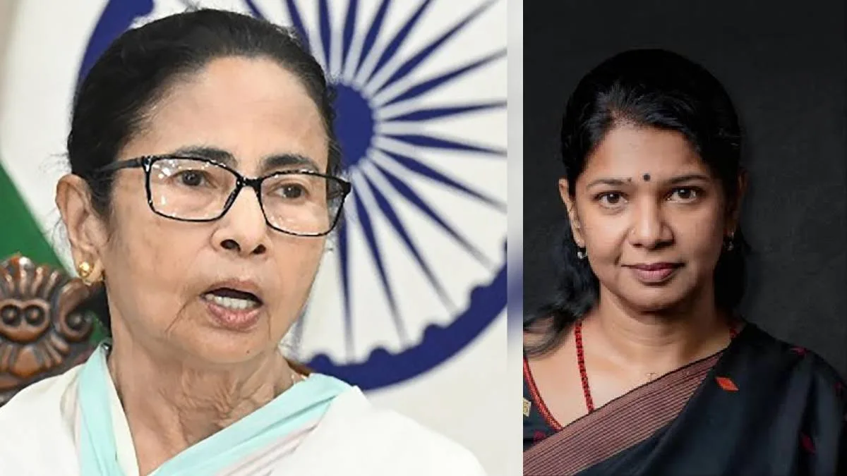 মমতা-কানিমোঝি বৈঠক কালীঘাটে, এবার কি তৃতীয় ফ্রন্ট?