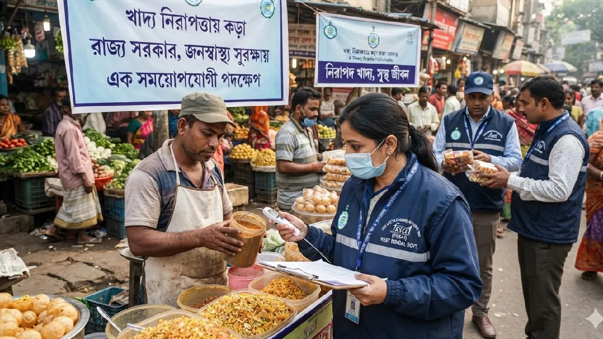 খাদ্য নিরাপত্তায় কড়া রাজ্য সরকার, জনস্বাস্থ্য সুরক্ষায় এক সময়োপযোগী পদক্ষেপ