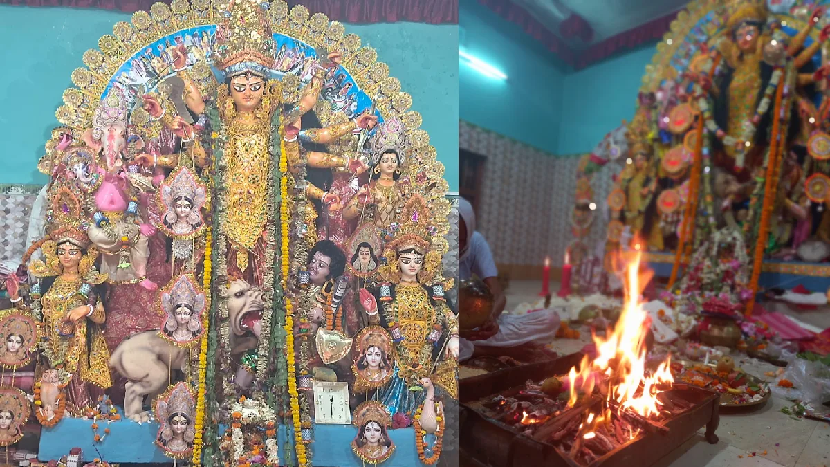Bharatchandra Ray House Durga Puja