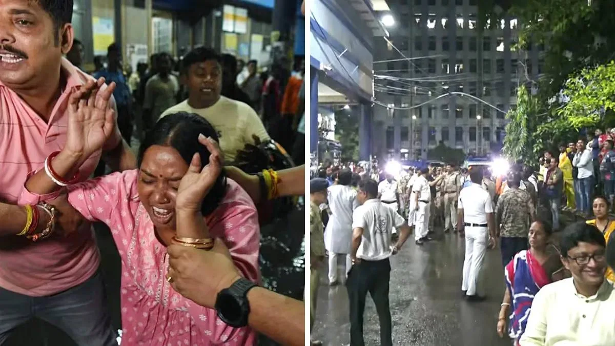 চোরবাগানের পদপিষ্টের ঘটনার ভিডিও ভাইরাল, বৃষ্টির মধ্যেই আহতদের উদ্ধার এবং চালু হেল্পলাইন