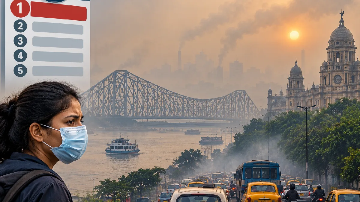 দিল্লিকে টপকে বিশ্বের ১২৬টি শহরের মধ্যে বায়ুদূষণে শীর্ষে কলকাতা, বাড়ছে উদ্বেগ