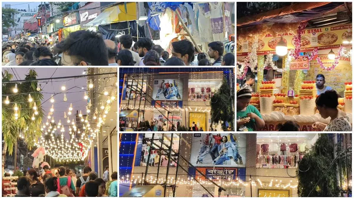 শরৎ এল রে: পুজো এসে গেছে, কেমন চলছে হাতিবাগান-নিউ মার্কেট-গড়িয়াহাটের কেনাকাটা