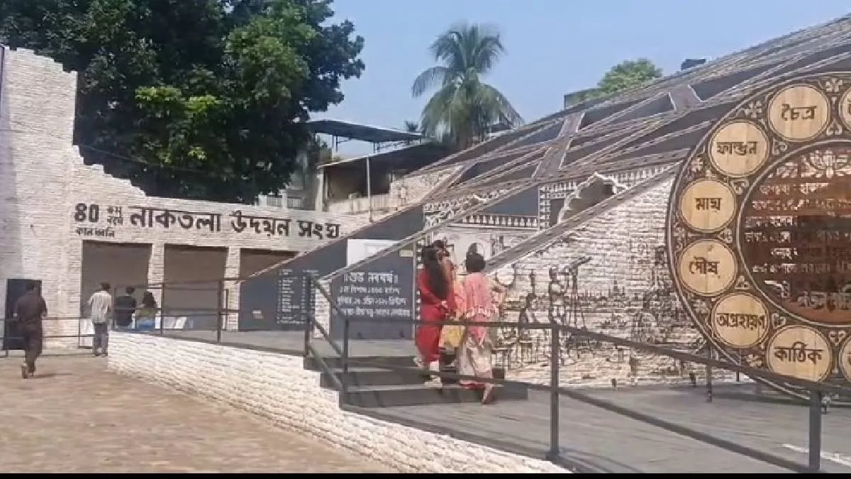 ‘পার্থ’-পর্ব পেরিয়ে ৪০-এ নাকতলা উদয়ন সংঘ, পুজোর থিমে এবার ‘বাঙালির পঞ্জিকা’