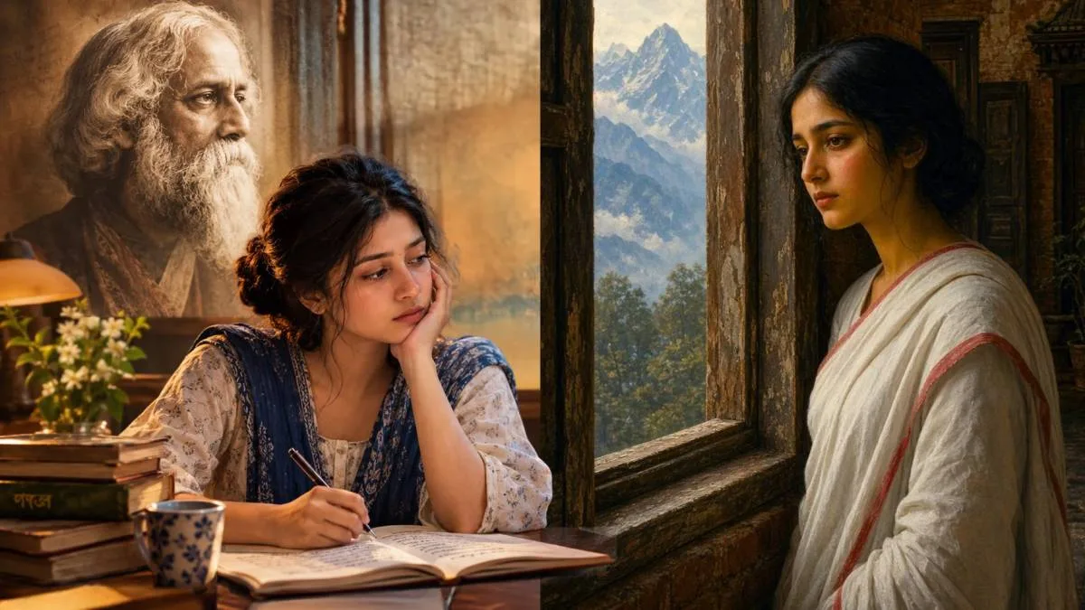 রবীন্দ্র আলেখ্যে নারী চরিত্রেরা, পর্ব ৫: হৈমন্তীর বাবার আজও রয়েছে টেলিপ্যাথির জোর
