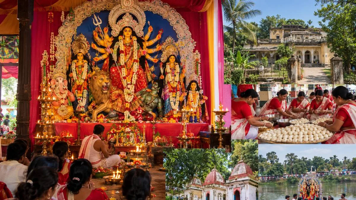 শরৎ এল রে: ৩০৭ বছরের প্রাচীন রায় পরিবারের দুর্গাপুজো, দেবী এখানে চামুণ্ডা রূপে পূজিতা, স্বপ্নাদেশে বন্ধ বলিপ্রথা